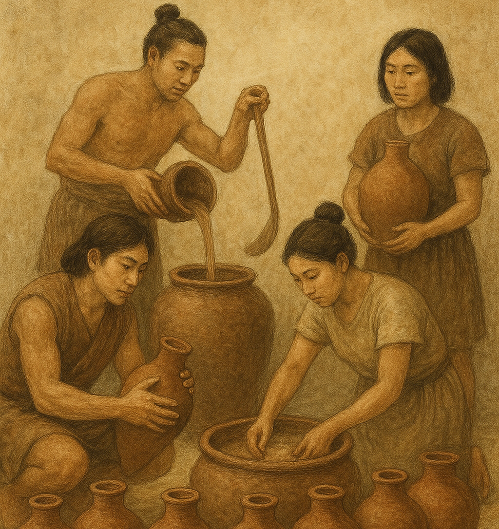 生成一个中国古代杏花春的图片